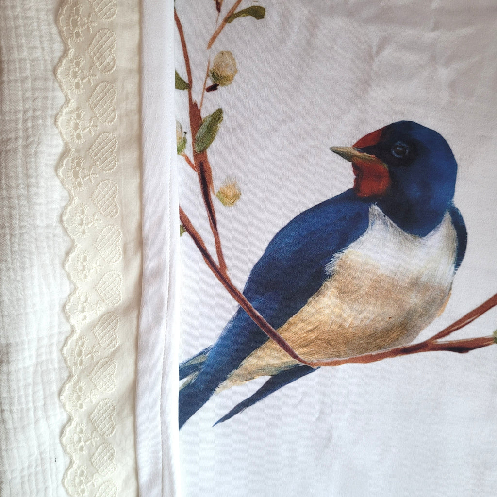 Csipkés babatakaró - Puha ébredés