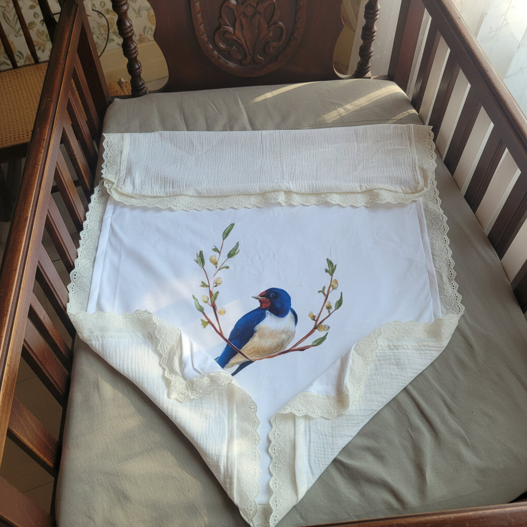 Csipkés babatakaró - Puha ébredés