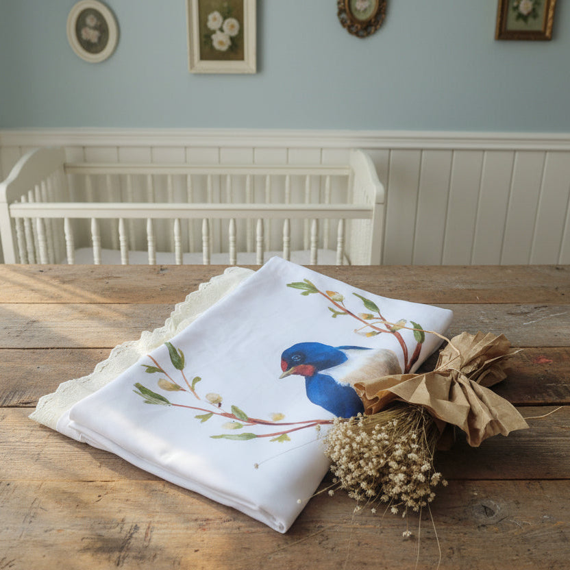 Csipkés babatakaró - Puha ébredés