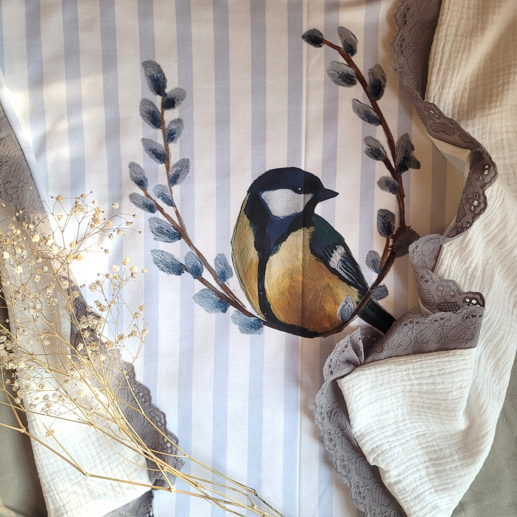 Csipkés babatakaró - Hajnali zápor