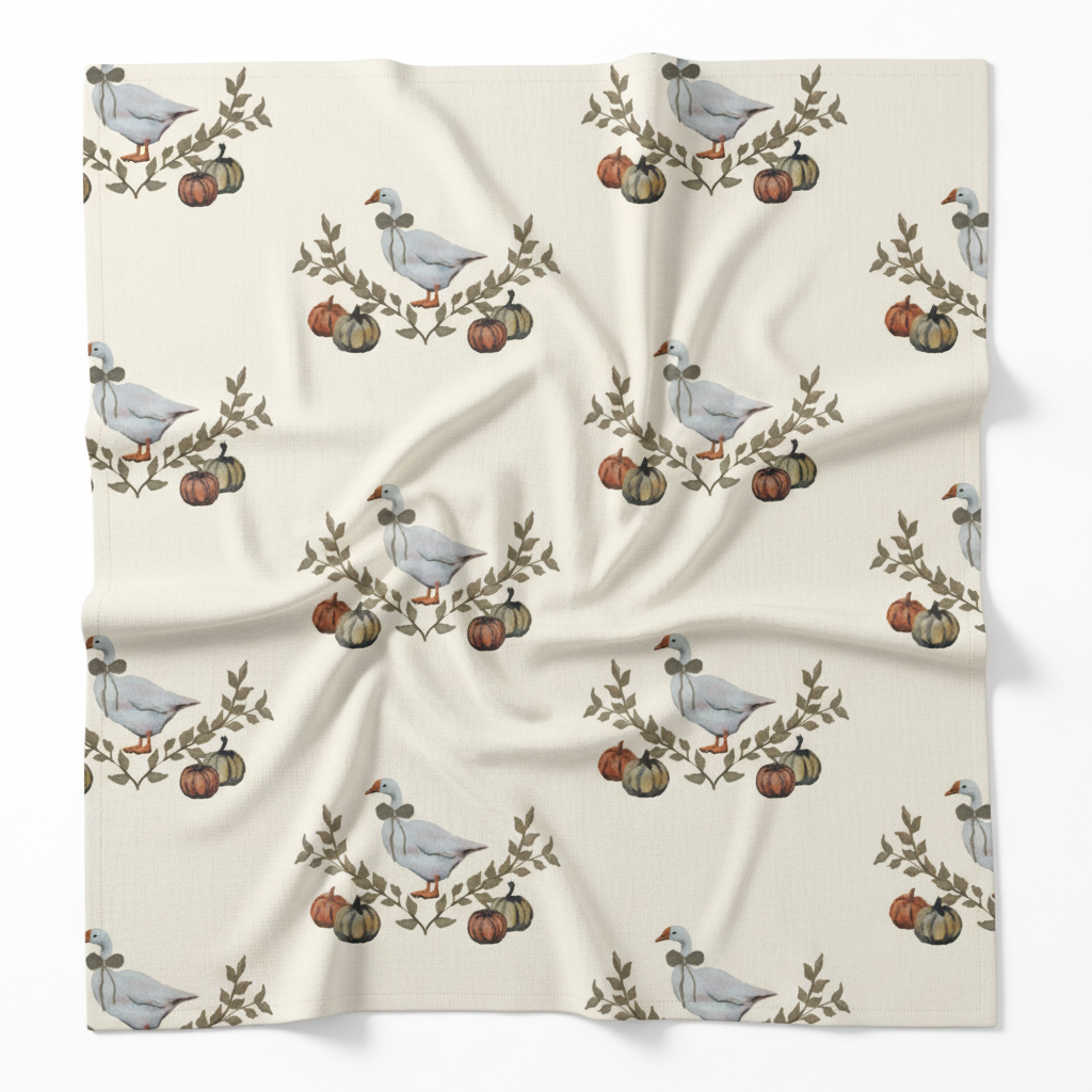 Textilpelenka - Ősz koszorú II